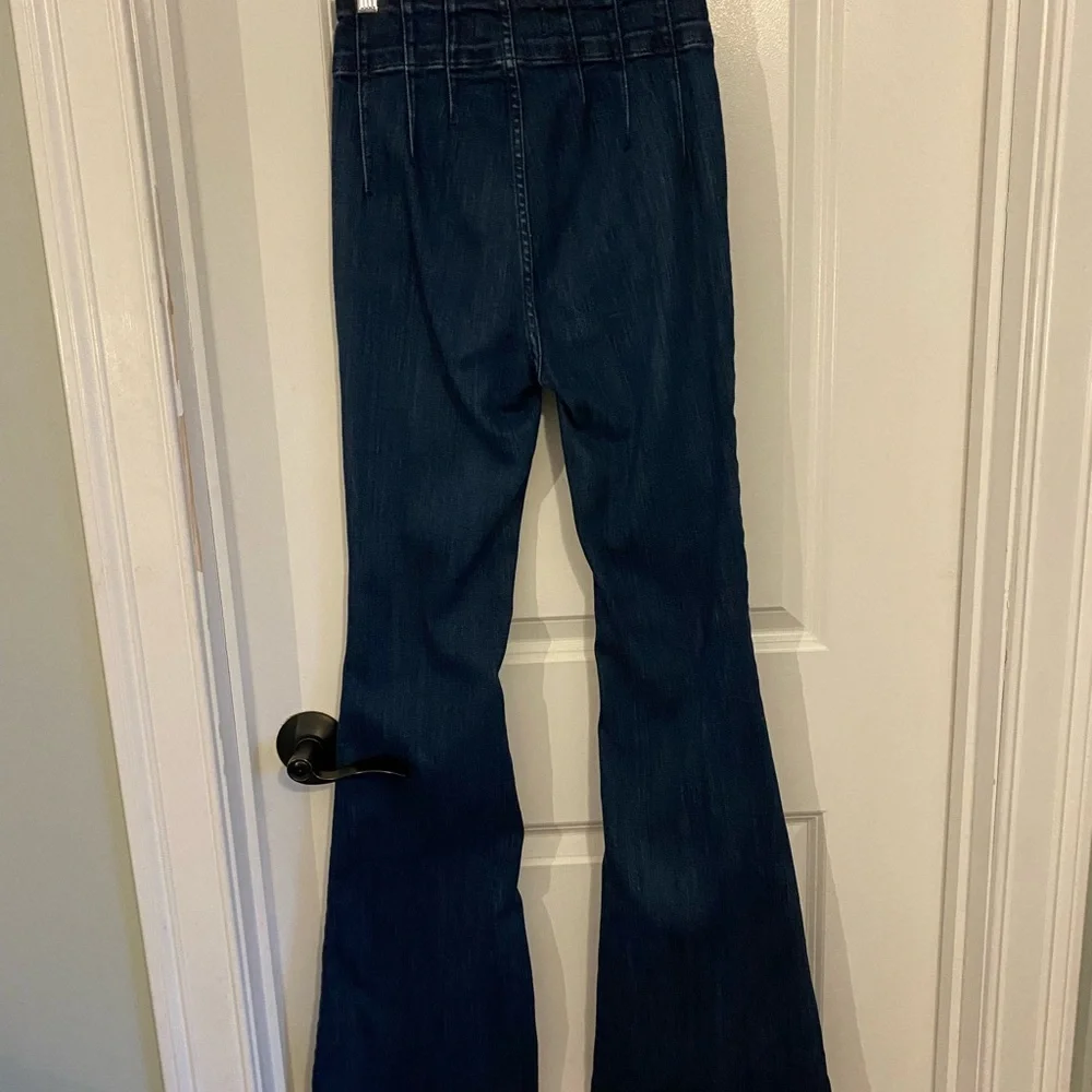 We The Free Dark Wash Jayde Flare Jeans